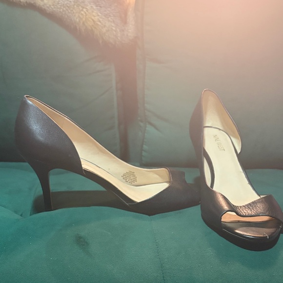 Nine West Shoes - Peep toe black heels